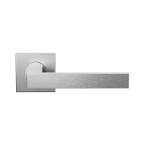 BLA138 RVS deurkruk op rozet 53x8mm