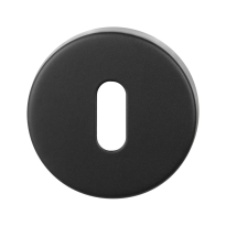 BLA901-R1 zwart egaal sl.rozet 53x10mm