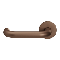 GPF105VRA2L Bronze bl. deurkruk op rozet