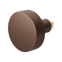 GPF9852.A2 Bronze VH-vlakke knop vast