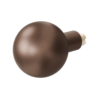 GPF9854.A2 Bronze VH-kogel knop vast