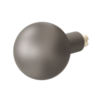 GPF9854.A3 Mocca VH-kogel knop vast