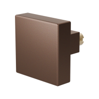 GPF9856.A2 Bronze VH vierk. knop 53x53mm