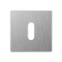 1291/B sleutelrozet 50x50x6mm satinchrome