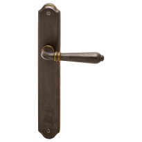 530 Sevilla deurkruk op langschild PC55, imperial brons 