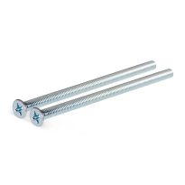 AG0284 galvanisch verzinkte set bouten DIN965 2xM4x80 mm