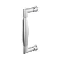 Deurgreep ton model Ika RVS geborsteld 157x62mm