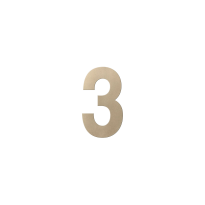 GPF Champagne blend huisnummer 3, 150 mm