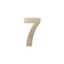 GPF Champagne blend huisnummer 7 L, 200 mm