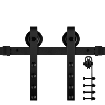 GPF0501.61 schuifdeursysteem Raskas zwart 170 cm