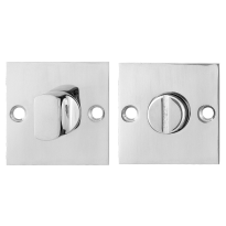 GPF0903.48 toiletgarnituur 50x50x2mm stift 8mm RVS gepolijst