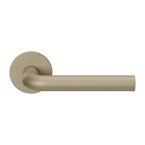 GPF100VRA4R Champagne blend L-model 19mm deurkruk op rozet 53x6mm rechtswijzend
