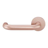 GPF105VRT2L Blush U-model 19mm deurkruk op rozet 53x6mm gatdeel links