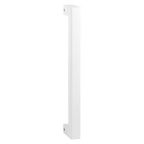 GPF11 deurgreep recht 22x400mm hoogte 55mm wit