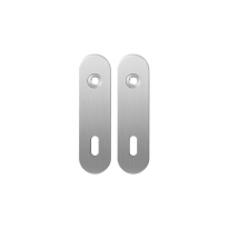GPF1100.10 kortschild afgerond BB72 RVS geborsteld