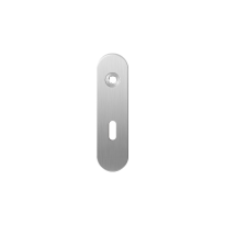 GPF1100.10L kortschild afgerond BB56 linksdraaiend RVS geborsteld