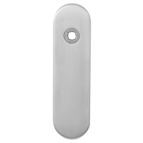 GPF1100.10R kortschild afgerond rechtsdraaiend RVS geborsteld