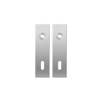 GPF1100.15 kortschild rechthoekig BB72 RVS geborsteld