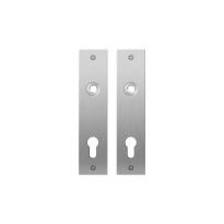 GPF1100.16 plaatschild rechthoekig PC72 RVS geborsteld