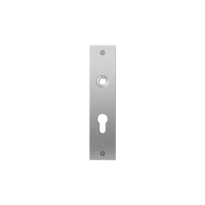 GPF1100.16L/R plaatschild rechthoekig PC55 links-/ rechtsdraaiend RVS geborsteld