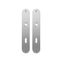 GPF1100.21 plaatschild afgerond BB72 RVS geborsteld
