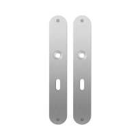 GPF1100.22 plaatschild afgerond BB56 RVS geborsteld