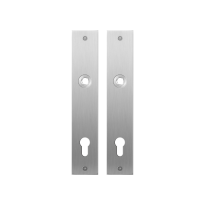 GPF1100.26 plaatschild rechthoekig PC92 RVS geborsteld