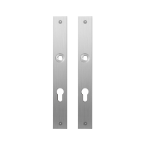 GPF1100.28 plaatschild rechthoekig PC72 RVS geborsteld