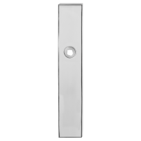 GPF1100.65L langschild rechthoekig linksdraaiend RVS gepolijst