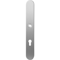 GPF1100.70L langschild XL afgerond PC72 linksdraaiend RVS geborsteld