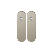 GPF1110.A4 kortschild afgerond blind Champagne blend