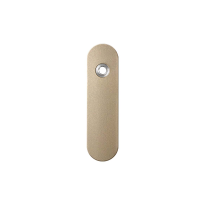 GPF1110.A4R kortschild afgerond blind rechtsdraaiend Champagne blend
