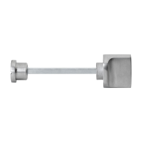 GPF1111.09 toiletgarnituur stift 5mm RVS geborsteld