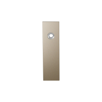 GPF1115.A4L kortschild rechthoekig blind linksdraaiend Champagne blend