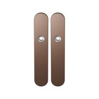 GPF1120.A2 langschild afgerond Bronze blend