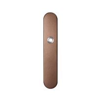 GPF1120.A2R langschild afgerond rechtsdraaiend Bronze blend