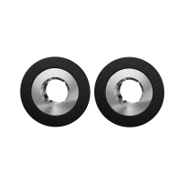 GPF1140.61 Minimalistische Rozet Zwart 28x1,5mm 