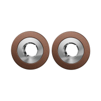 GPF1140.A2 Minimalistische Rozet Bronze Blend 28x1,5mm