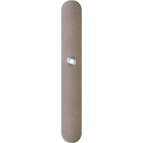 GPF1170.A3R langschild afgerond blind rechtsdraaiend Mocca blend
