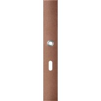 GPF1175.A2L langschild rechthoekig BB56 linksdraaiend Bronze blend