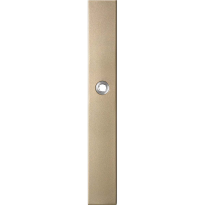 GPF1175.A4L langschild rechthoekig blind linksdraaiend Champagne blend