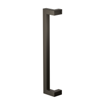 GPF13 deurgreep verkropt 22x22mm hoogte 60mm Dark blend