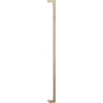 GPF13 deurgreep verkropt 22x22x1000mm hoogte 60mm Champagne blend