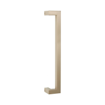 GPF13 deurgreep verkropt 22x22x400mm hoogte 60mm Champagne blend