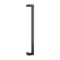 GPF13 deurgreep verkropt 22x22x500mm hoogte 60mm Dark blend
