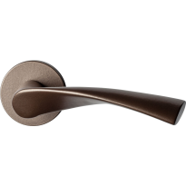 GPF1340.A2-00 Bronze blend deurkruk Kino op ronde rozet
