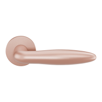 GPF135VRT2 Blush Sigaar model deurkruk op rozet 53x6mm