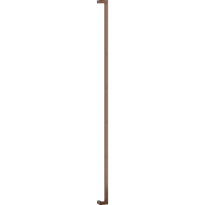 GPF14 deurgreep verkropt 30x30x2000mm hoogte 60mm Bronze blend