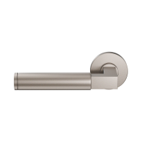 GPF2080.A3-00L/R Mocca blend Kuri deurkruk op ronde rozet