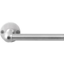 GPF3050.09-06 RVS deurkruk Hipi op ronde rozet